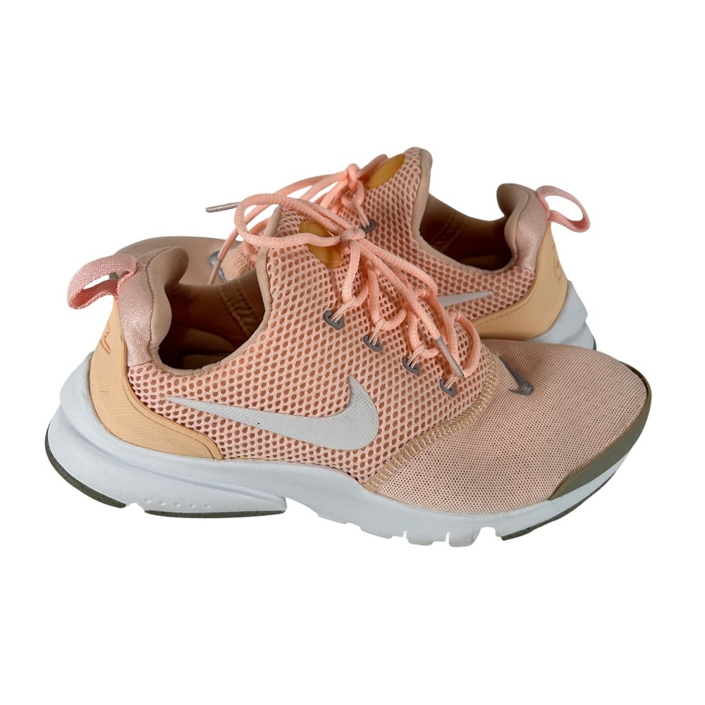 Nike Airโ Presto Fly Arctic Orange Peach Mesh Sneakers 913967-800 Youth 6Y